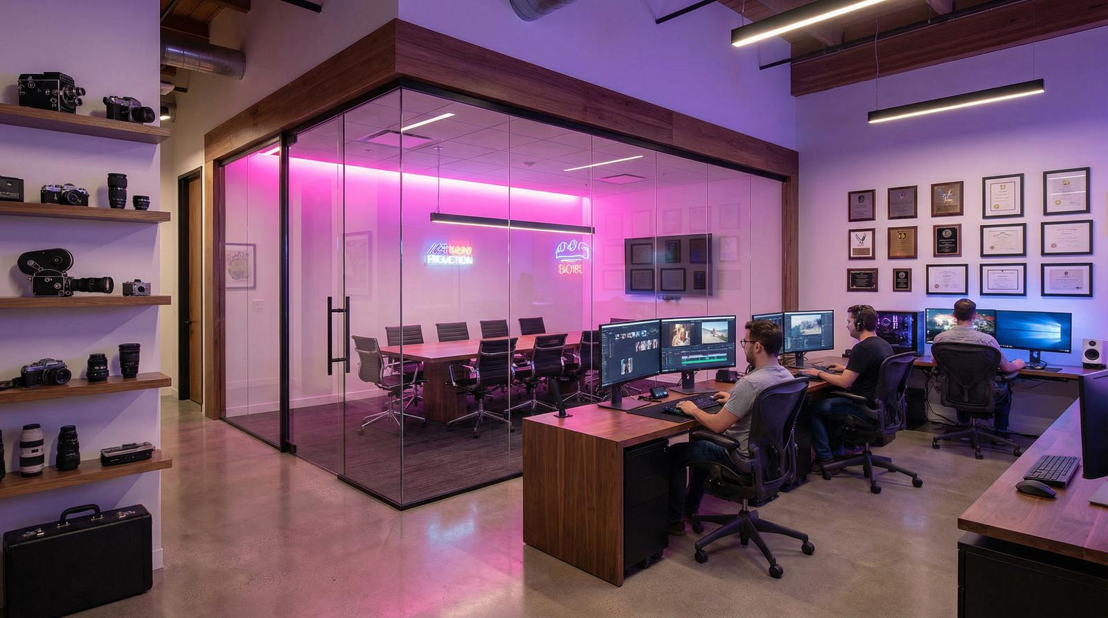 午夜大片影视传媒团队